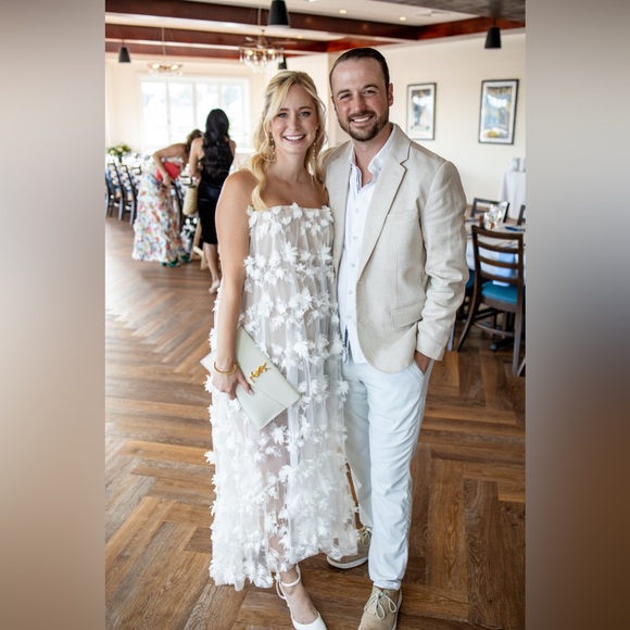 Helsi Athena Strapless Sheer Midi Dress | Medium - Picture 3 of 5